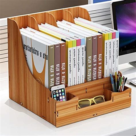 wood file box metal stand|Amazon.com: Wooden File Box.